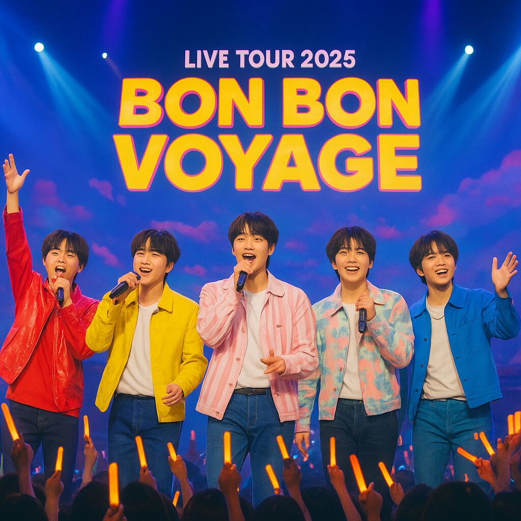 【チケットあるかな？】なにわ男子 LIVE TOUR 2025 'BON BON VOYAGE'のチケット情報を見る！