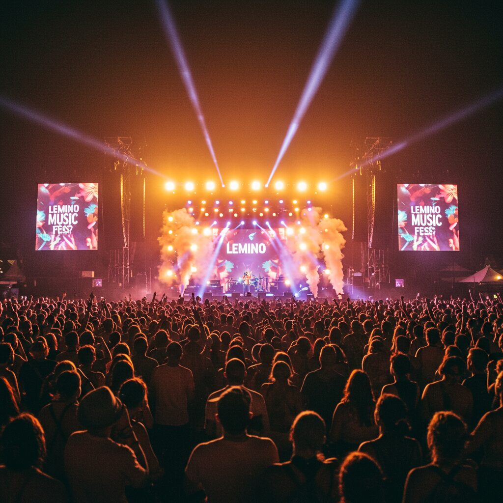 Lemino MUSIC FESの雰囲気