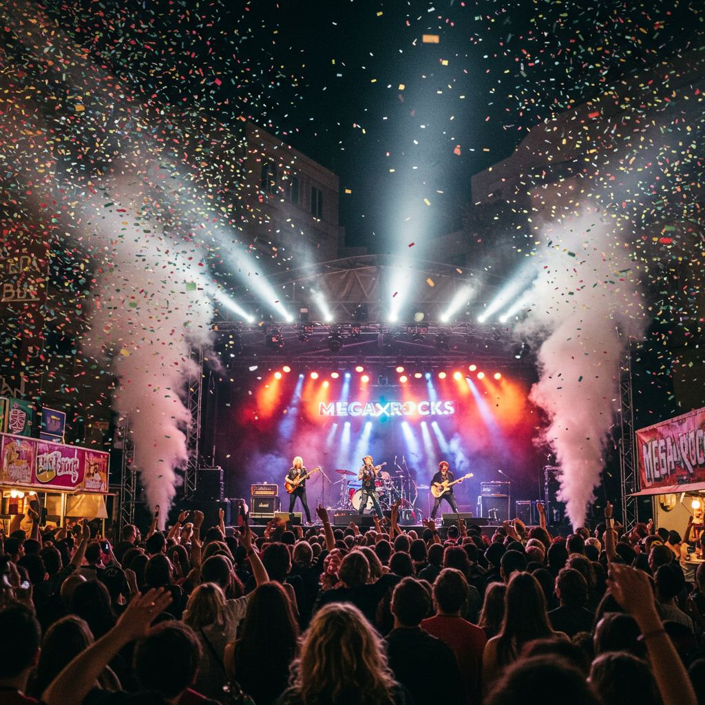 MEGA★ROCKSの雰囲気