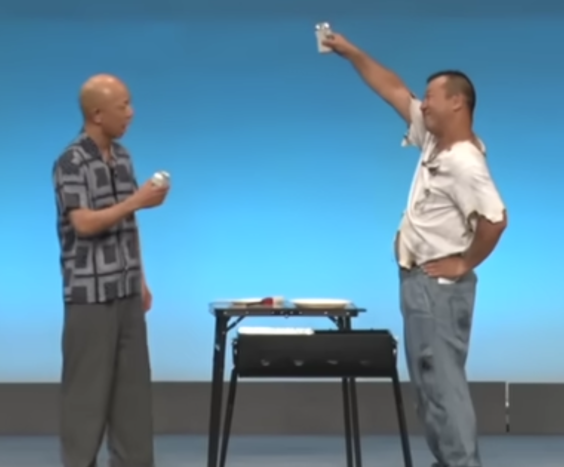 バイきんぐのお笑いライブ風の画像