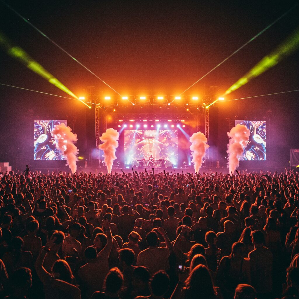 バズリズムライブの雰囲気