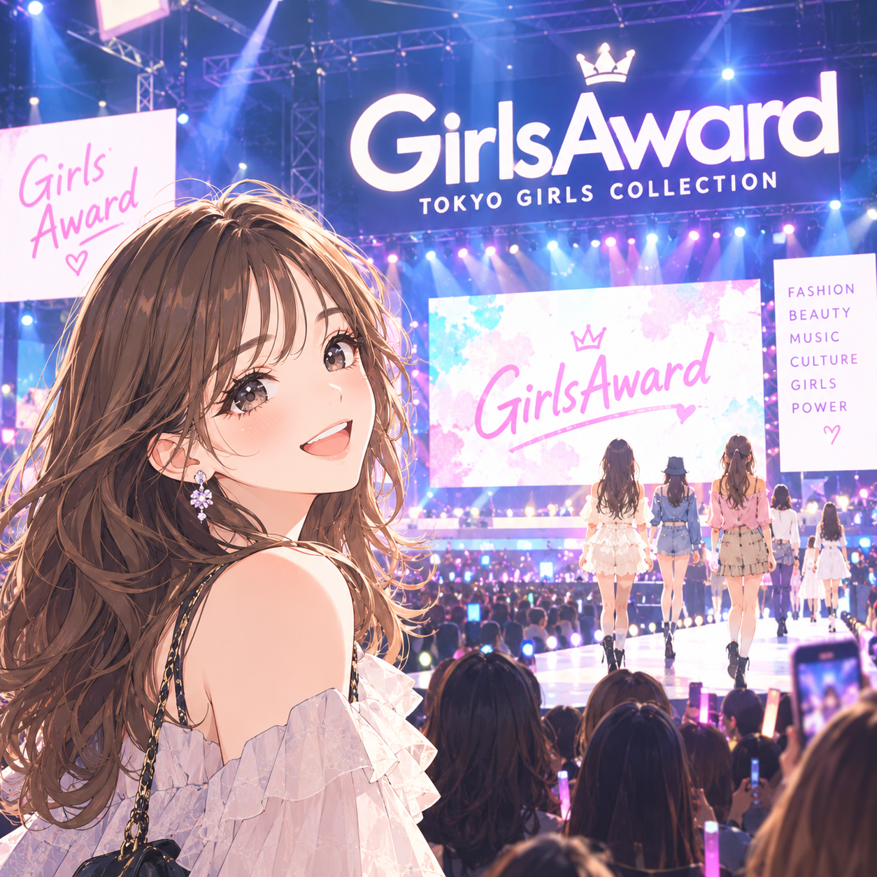 【チケットあるかな♡】GirlsAward（ガールズアワード）の魅力を深掘り！〜ファッションだけじゃない“ガルアワ”の秘密♡〜
