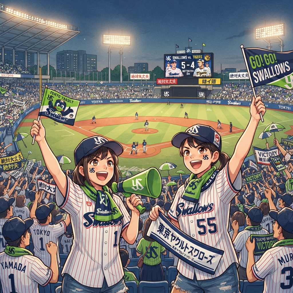 【うぉぉ！】東京ヤクルトスワローズのチケット情報を見る！